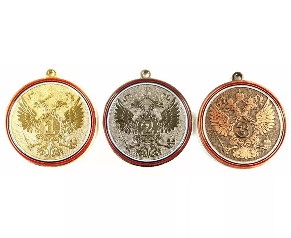  Медаль MD532 Rus d-50 мм по низким ценам в Томске и Северске