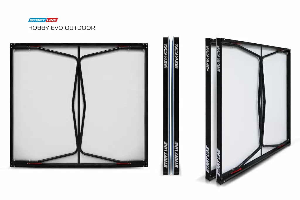  Стол теннисный Hobby EVO 4 Всепогодный Синий по низким ценам в Томске и Северске