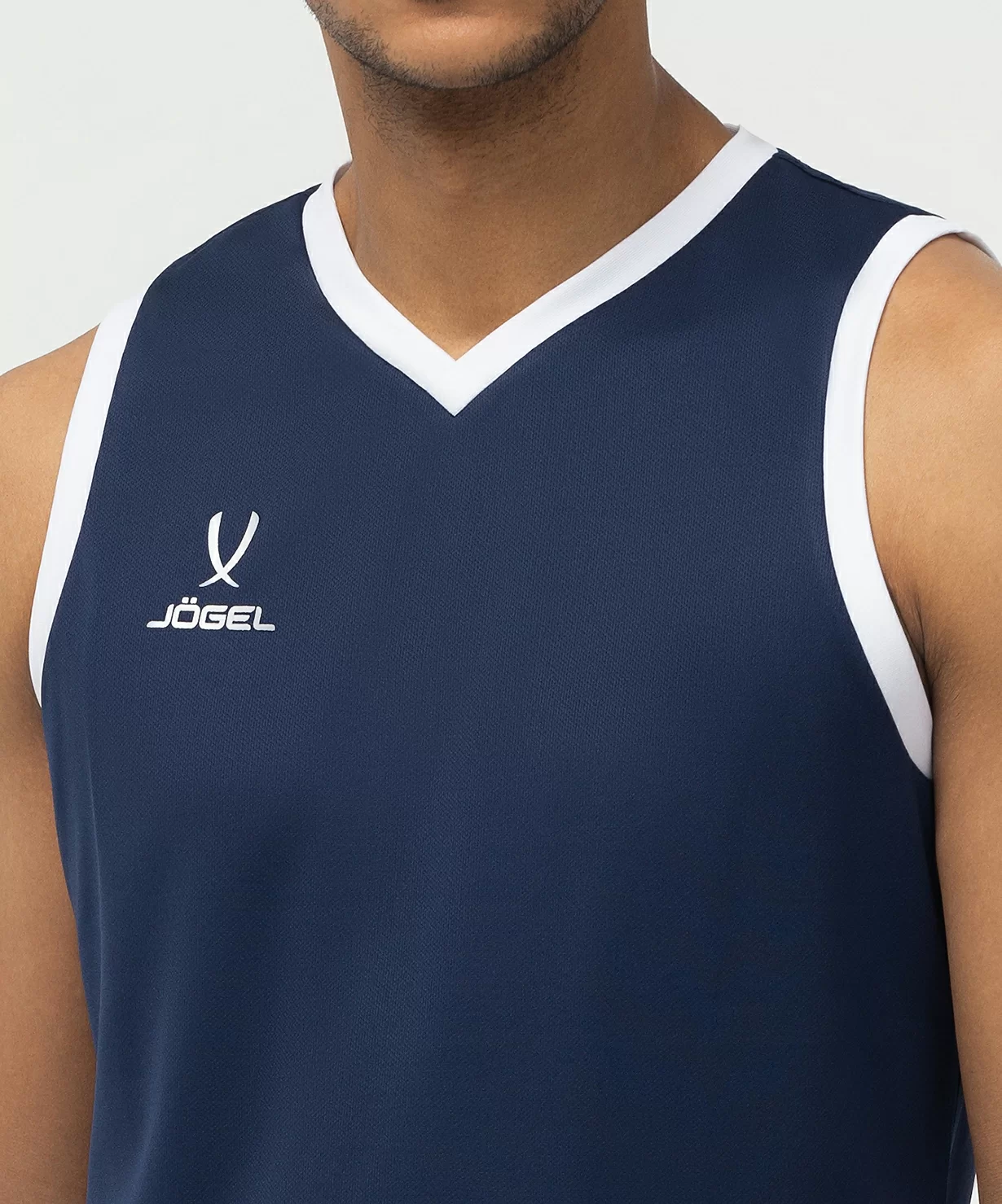 Майка баскетбольная JOGEL CAMP Basic, темно-синий по низким ценам в Томске и Северске