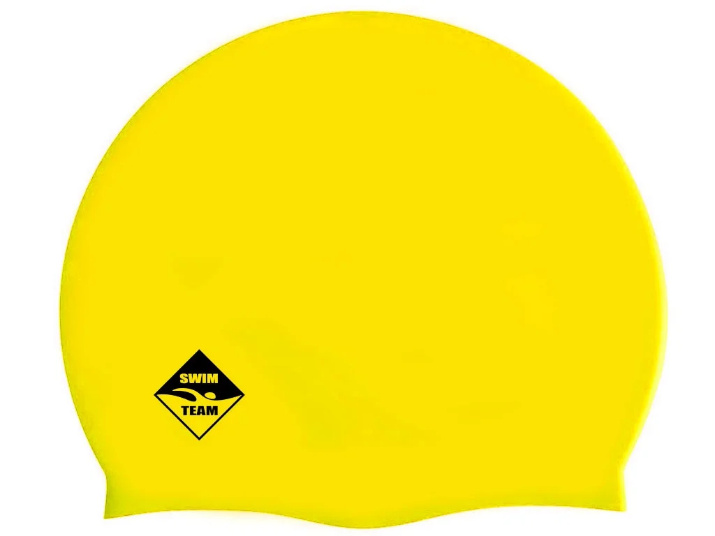  Шапочка для плавания Swim Team SC-Ц (желтый) по низким ценам в Томске и Северске