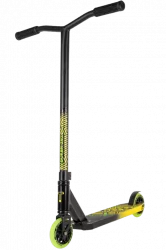 Самокат TechTeam Duker 202 (2022) трюковой black/yellow