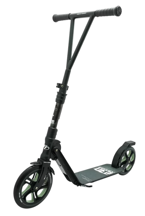  Самокат TechTeam Astor 230 (2020) black/green по низким ценам в Томске и Северске
