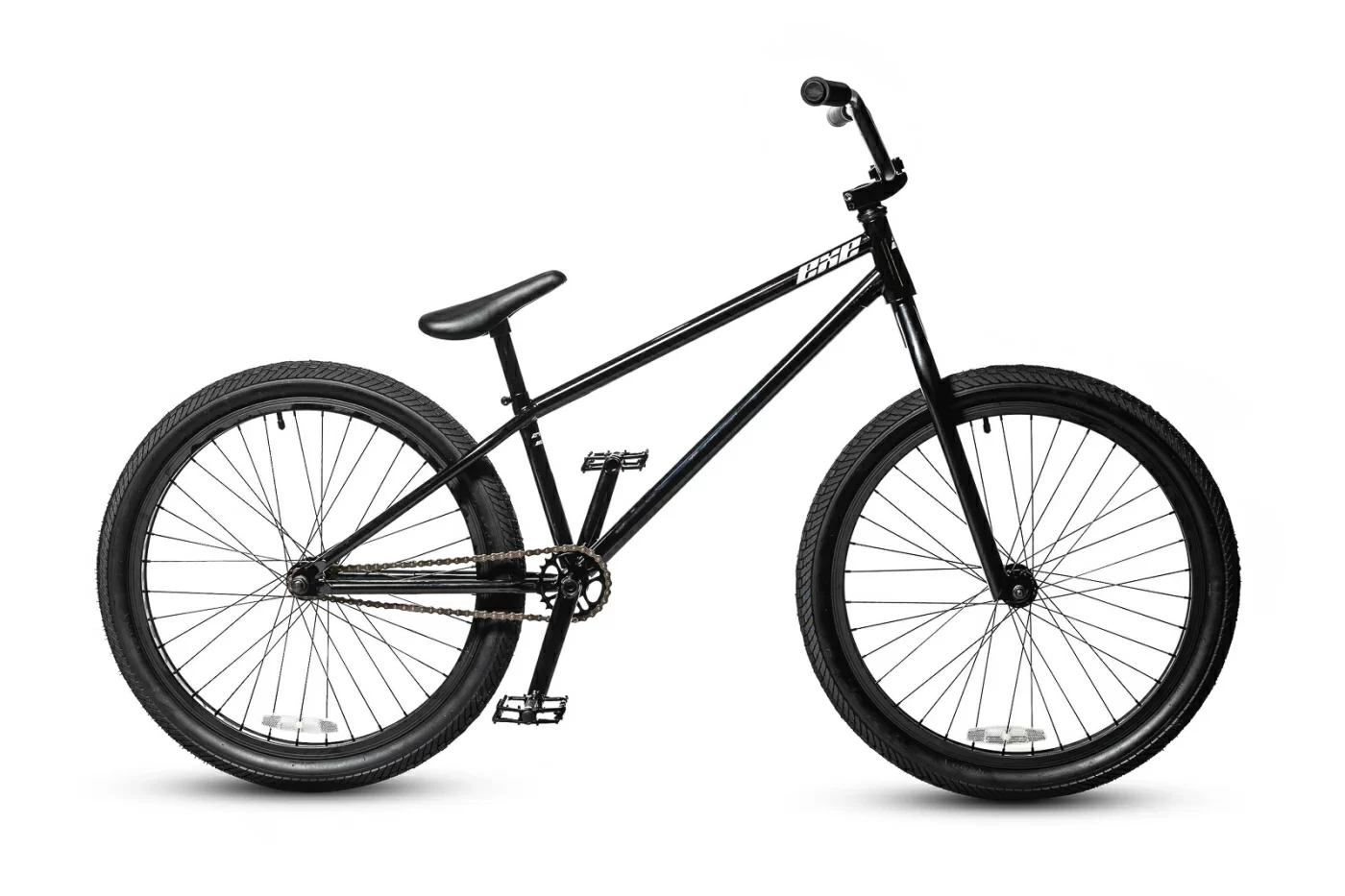  Велосипед AGANG Exe 24/26 Taper BL 2022 Чёрный лак по низким ценам в Томске и Северске