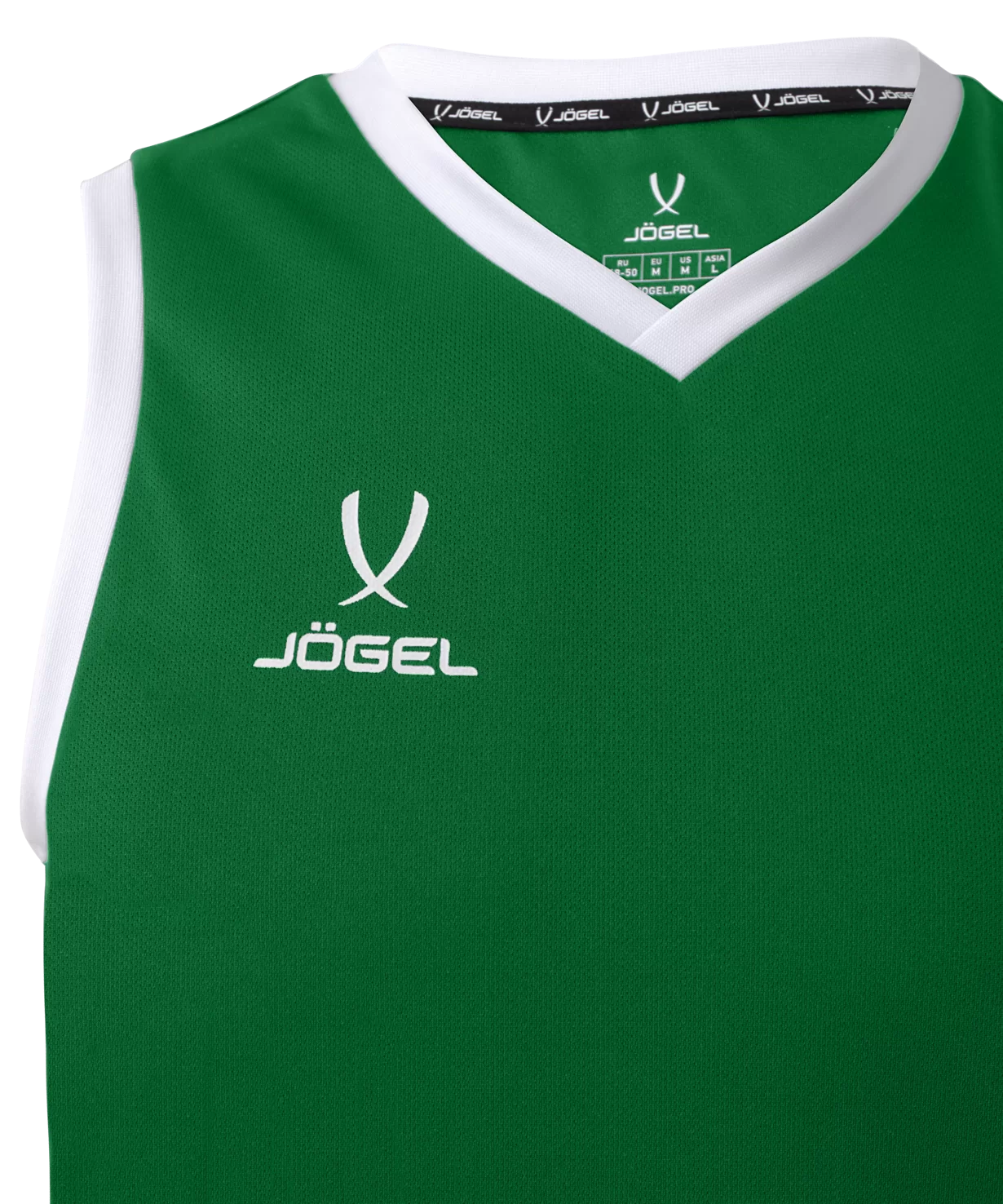  Майка баскетбольная JOGEL CAMP Basic, зеленый, детский по низким ценам в Томске и Северске