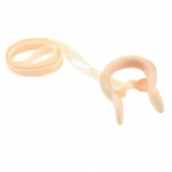 Зажим для носа Mad Wave Nose Clip with Safety Strap Beige