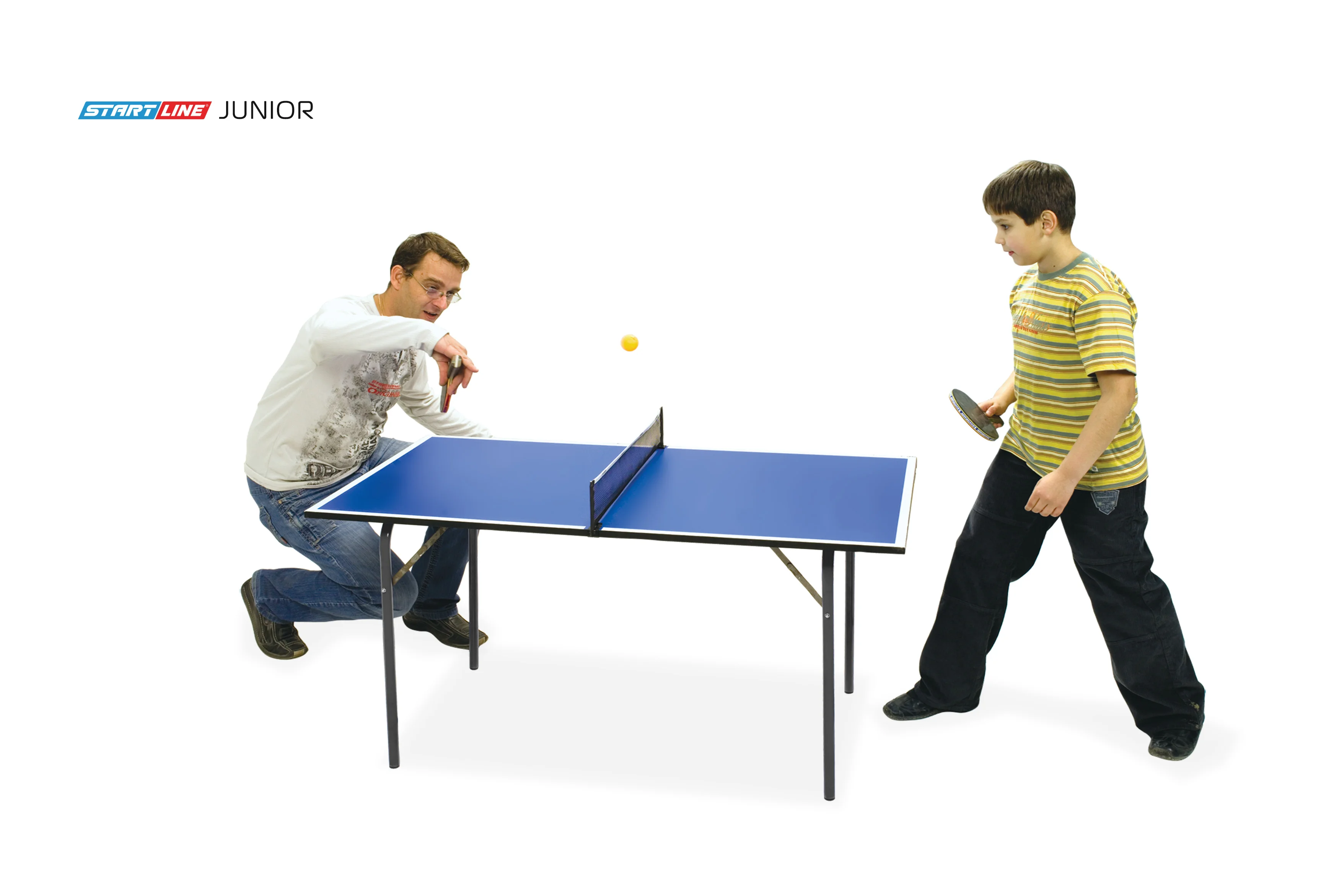  Стол теннисный Junior Синий с сеткой по низким ценам в Томске и Северске