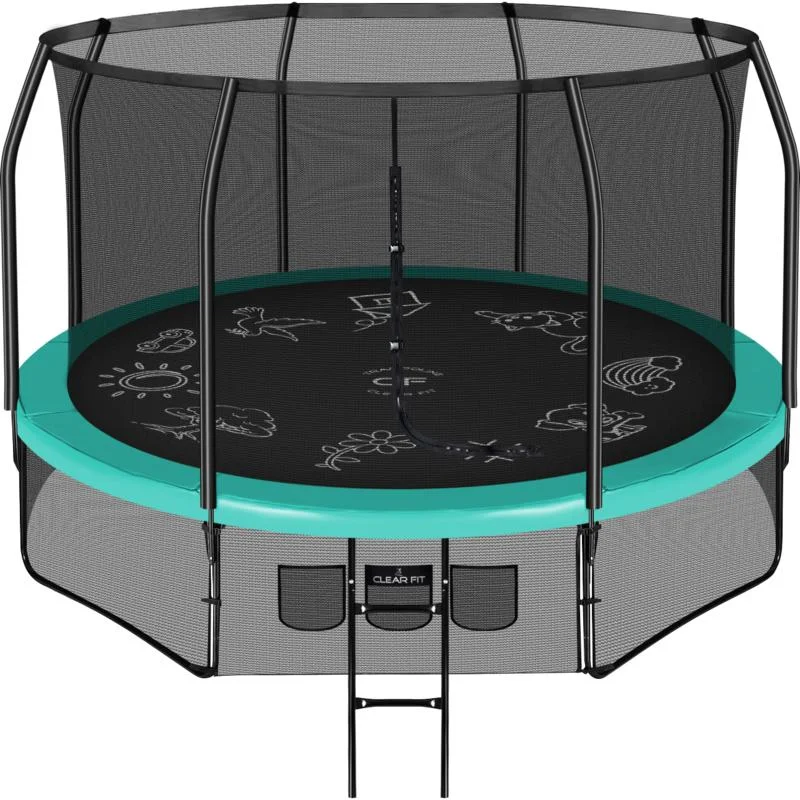  Каркасный батут Clear Fit FamilyHop 10Ft по низким ценам в Томске и Северске