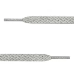 Шнурки плоский ширина 7мм 140см серый