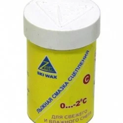 Мазь лыжн. ZET простая С-3 (0-2) желт. 30гр.