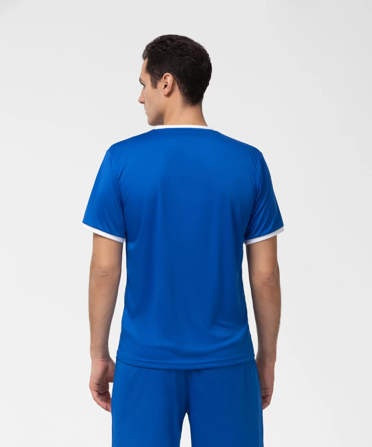  Футболка футбольная JOGEL CAMP Origin, синий/белый по низким ценам в Томске и Северске