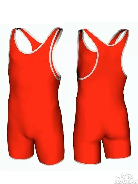  Трико борцовское Skat 6817/6317 средняя пройма красное по низким ценам в Томске и Северске