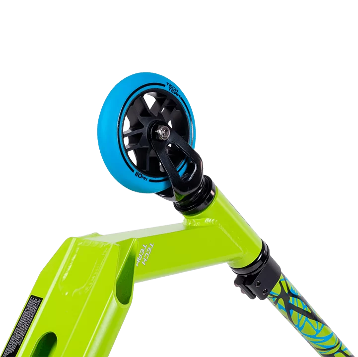  Самокат TechTeam Duker 1.0 трюковой neon green по низким ценам в Томске и Северске