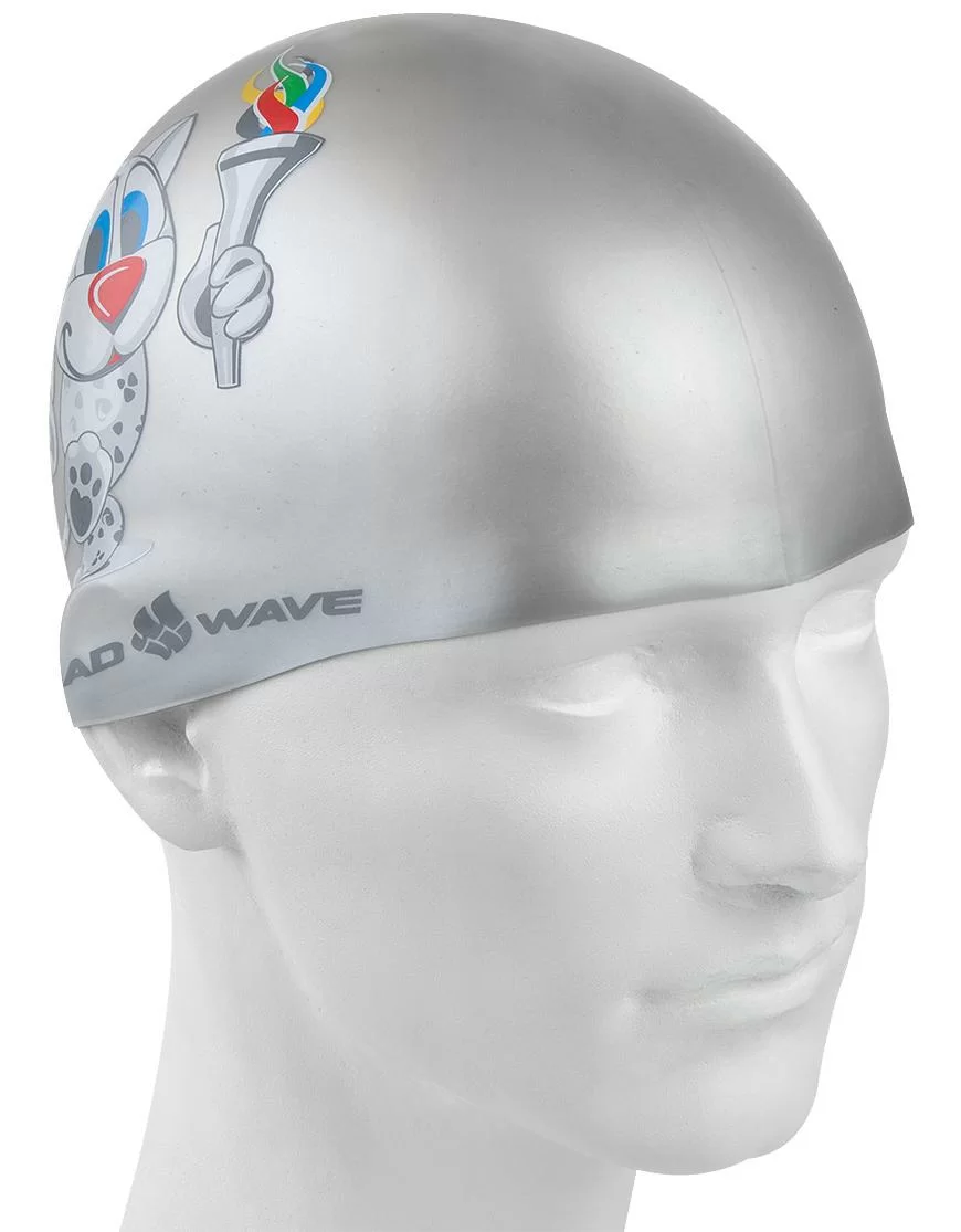  Шапочка для плавания Mad Wave Universiada Junior silver по низким ценам в Томске и Северске