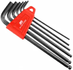 Шестигранник YC-613 Bike Hand 2/2,5/3/4/5/6 мм в клипсе