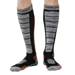 Термоноски White Owl A1- 90669 черный с серым