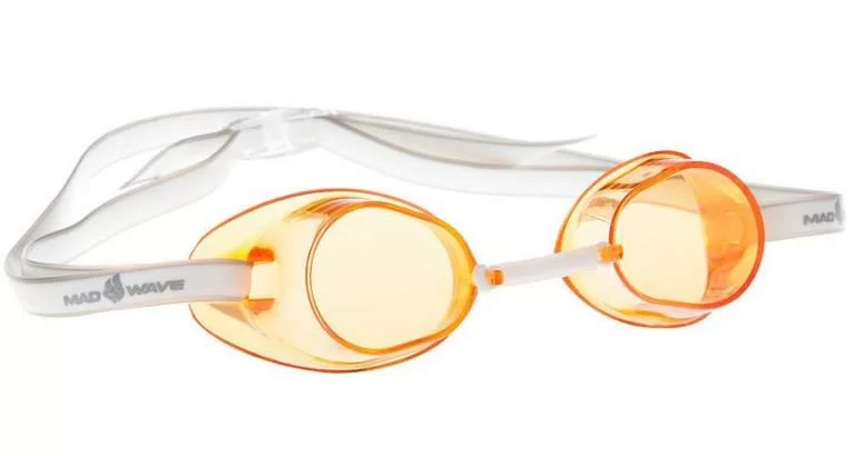  Очки для плавания Mad Wave Racer SW стартовые orange по низким ценам в Томске и Северске