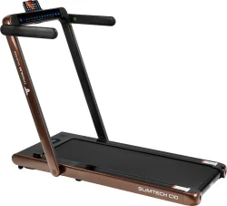 Беговая дорожка Titanium Masters Slimtech C10, коричневая