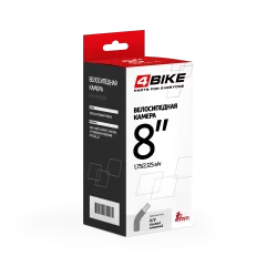 Камера 8" * 1.75/2.125 4Bike a/v ниппель загнутый