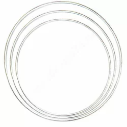 Обруч гимнастический стальной 900 мм 900 г окрашенный