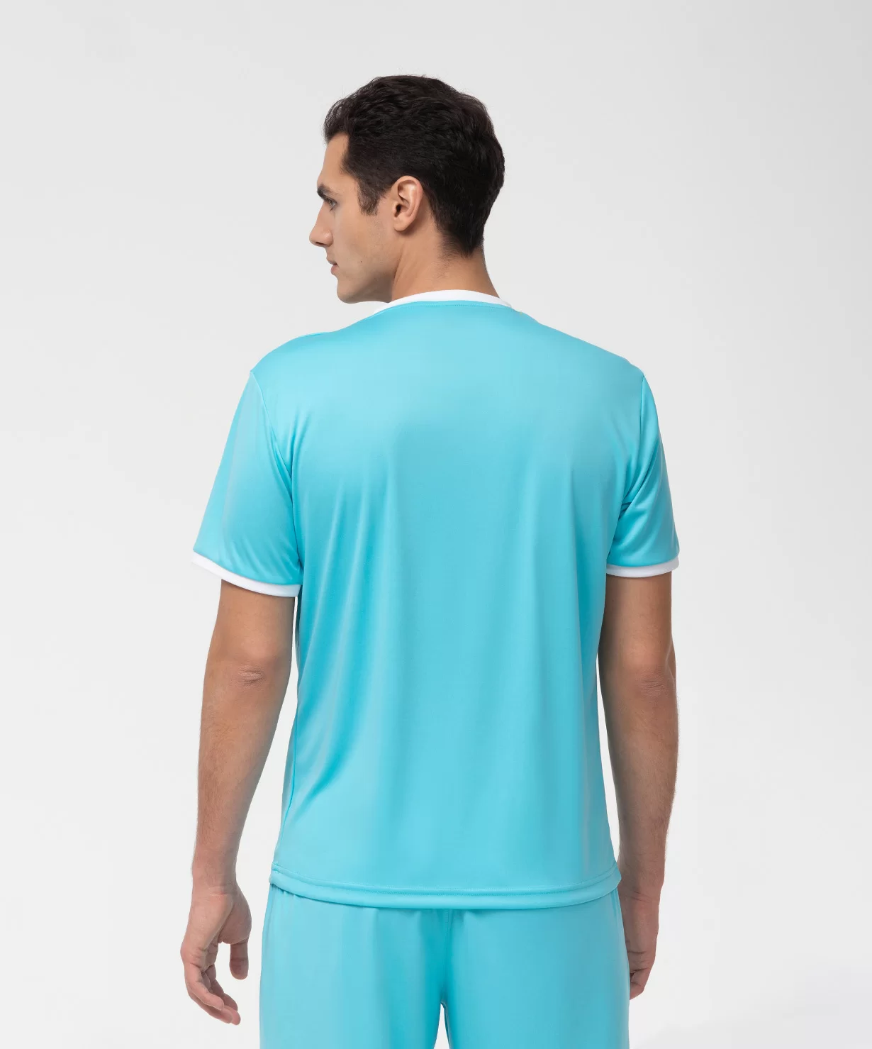  Футболка футбольная JOGEL CAMP Origin, бирюзовый/белый по низким ценам в Томске и Северске