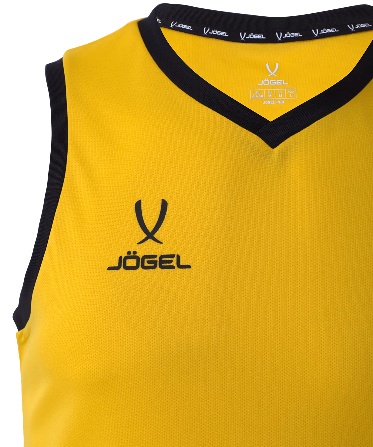  Майка баскетбольная JOGEL CAMP Basic, желтый по низким ценам в Томске и Северске