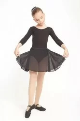 Юбочка для гимнастики черная 4112