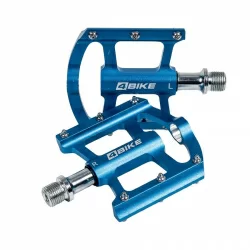 Педали 4Bike K325 110х81х10,5 мм 2 пром. подшипника синий