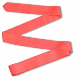 Лента для художественной гимнастики без палочки 6 м розовый коралл
