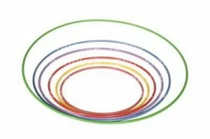  Обруч гимнастический алюминиевый 900 мм 360 г по низким ценам в Томске и Северске