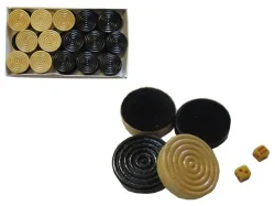 Нарды набор 7800 (фишки дерево d-28,пластик.зарики)