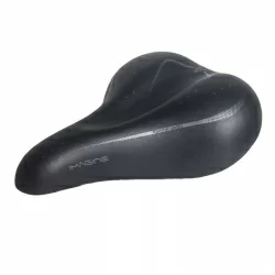 Седло велосипедное DDK комфорт, для города с эластомером, женское