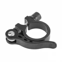 Хомут подседельный Y05-22 31,8 мм с эксцентриком чёрный
