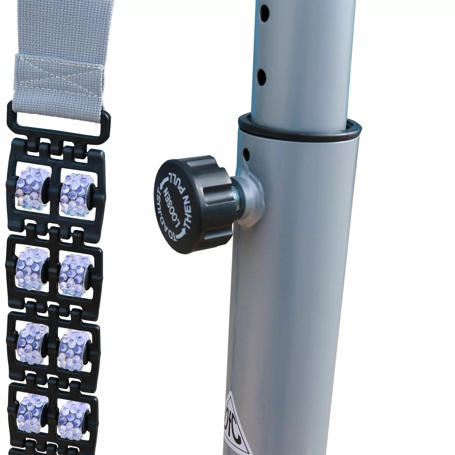  Вибромассажер DFC Vibro15 два ремня, поручень VM15H по низким ценам в Томске и Северске