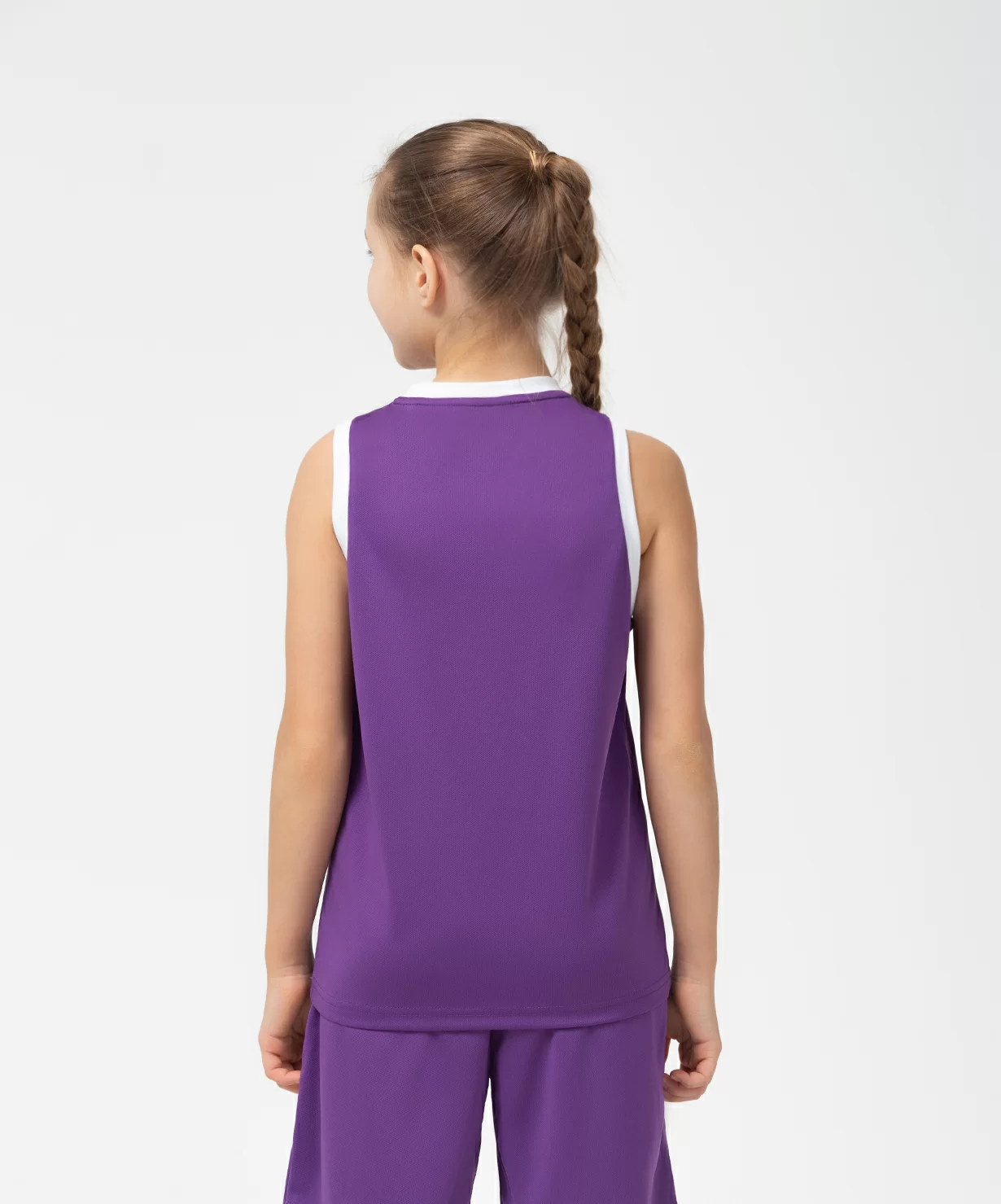  Майка баскетбольная JOGEL CAMP Basic, фиолетовый, детский по низким ценам в Томске и Северске