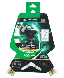 Набор для настольного тенниса Donic-Schildkröt Fetzner 400 FSC Set (2 ракетки + 3 мяча)