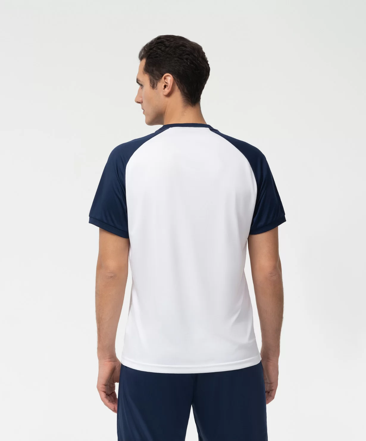  Футболка игровая JOGEL CAMP Reglan Jersey, белый/темно-синий по низким ценам в Томске и Северске