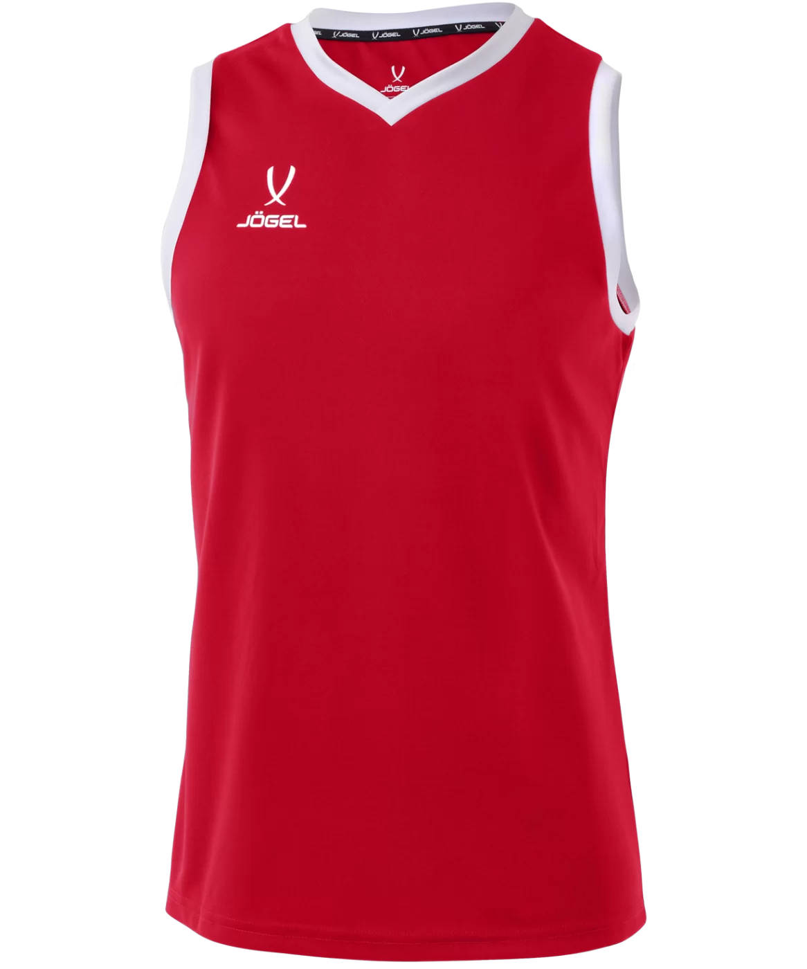  Майка баскетбольная JOGEL CAMP Basic, красный, детский по низким ценам в Томске и Северске