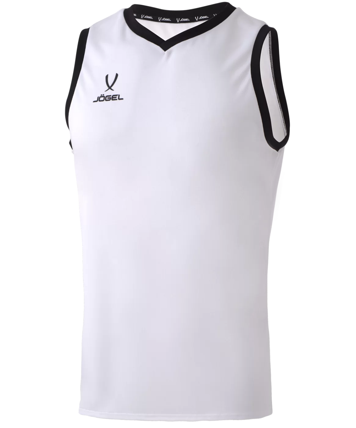  Майка баскетбольная JOGEL CAMP Basic, белый, детский по низким ценам в Томске и Северске