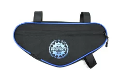 Велосумка под раму Protect 32х15х5см черный/синий