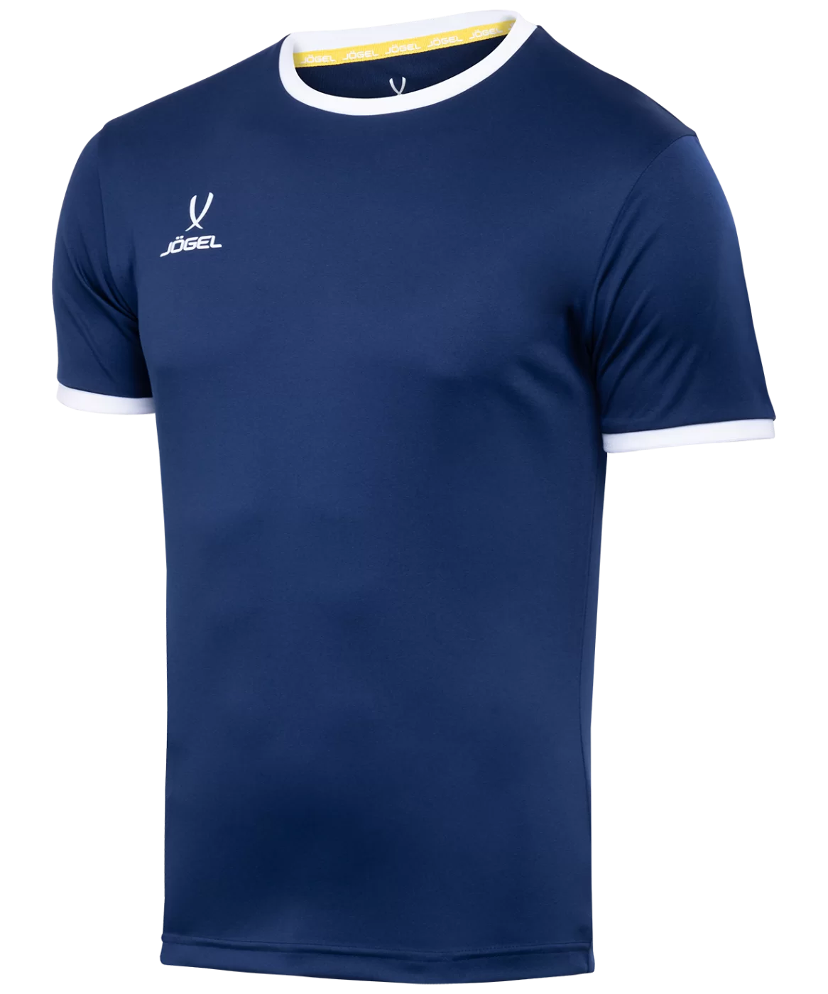  Футболка футбольная JOGEL CAMP Origin, темно-синий/белый по низким ценам в Томске и Северске