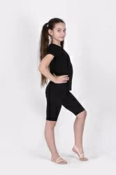 Футболка короткий рукав Нужный спорт хлопок детская черный