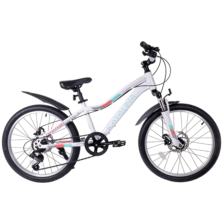  Велосипед TechTeam Katalina 22" (2024) белый по низким ценам в Томске и Северске