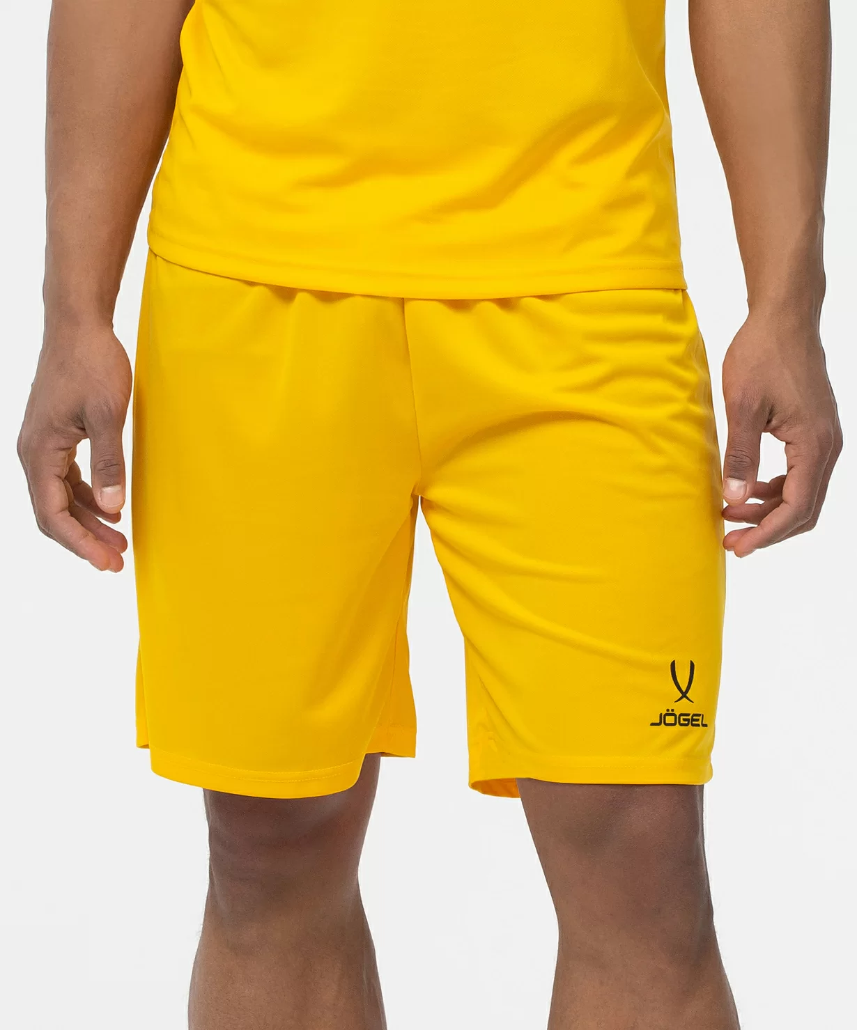  Шорты баскетбольные JOGEL CAMP Basic, желтый по низким ценам в Томске и Северске
