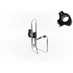 Флягодержатель VZ на руль алюминиевый с алюминиевым креплением