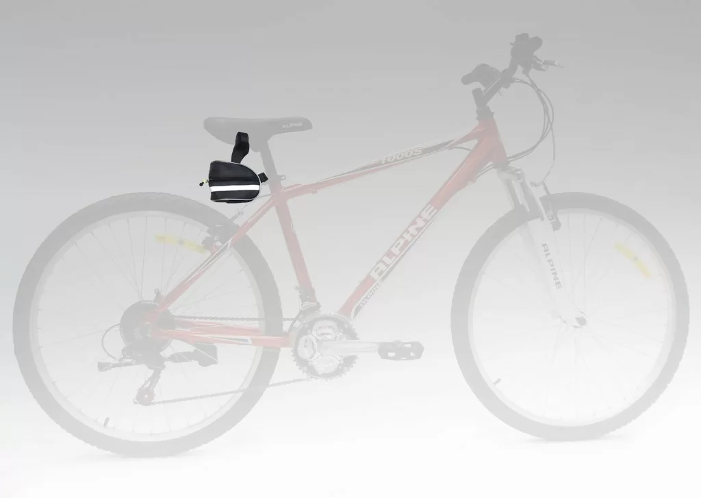  Велосумка под седло Alpine средняя т.красная по низким ценам в Томске и Северске