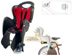 Сидение заднее Mr Fox Relax B-Fix, чёрное, на 29"