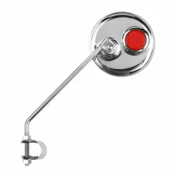 Зеркало заднего вида FS-501 метал. серебр.