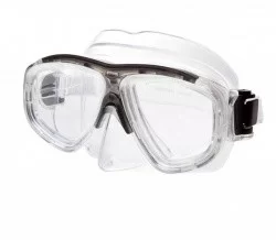 Маска для плавания Alpha Caprice М-1320 ПВХ черная