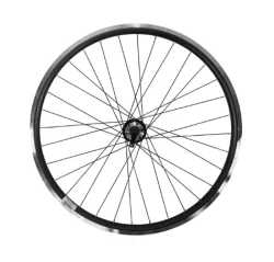 Колесо 27,5" переднее двойной алю.,пистон. обод, алю. втулка, промподш., эксцентрик, D-brake