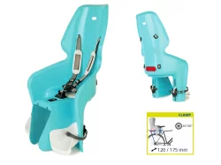 Сидение заднее BELLELLI LOTUS Clamp небесно-голубое